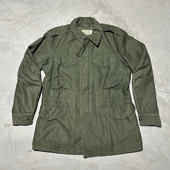 Other - VTG Vietnam War US Coat Man's Cotton Wind Resistant Sateen 9 OZ OG 107 1960s SM